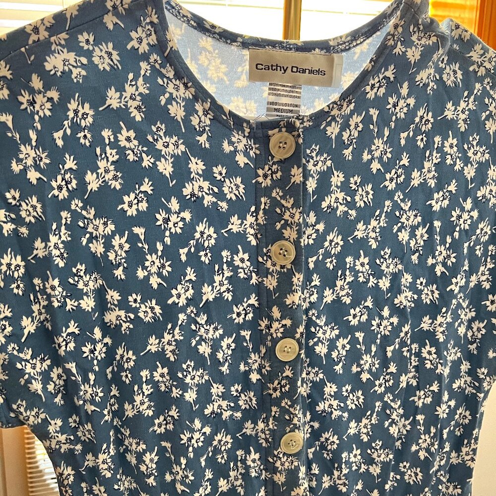 Vintage Floral Romper